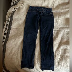 Levi's x Outerknown Dark Blue Straight Leg Women's Jeans